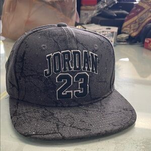 Kids Youth Jordan 23 Flight Air SnapBack Pre Owned OSFM Grey Black